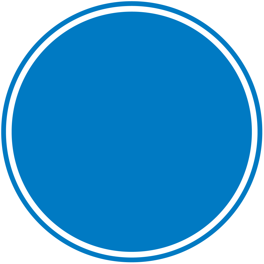 Descubrir 227 Imagen Circular Traffic Sign With Blue Background